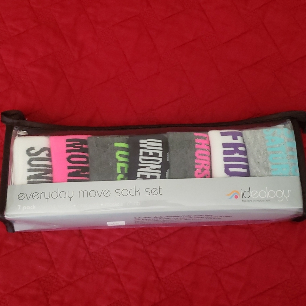 Ideology 7 pack low cut socks